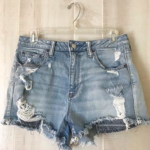 AEO Denim Festival Shorts